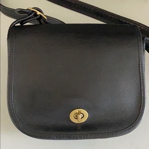 Vintage Coach Saddle Bag #9530